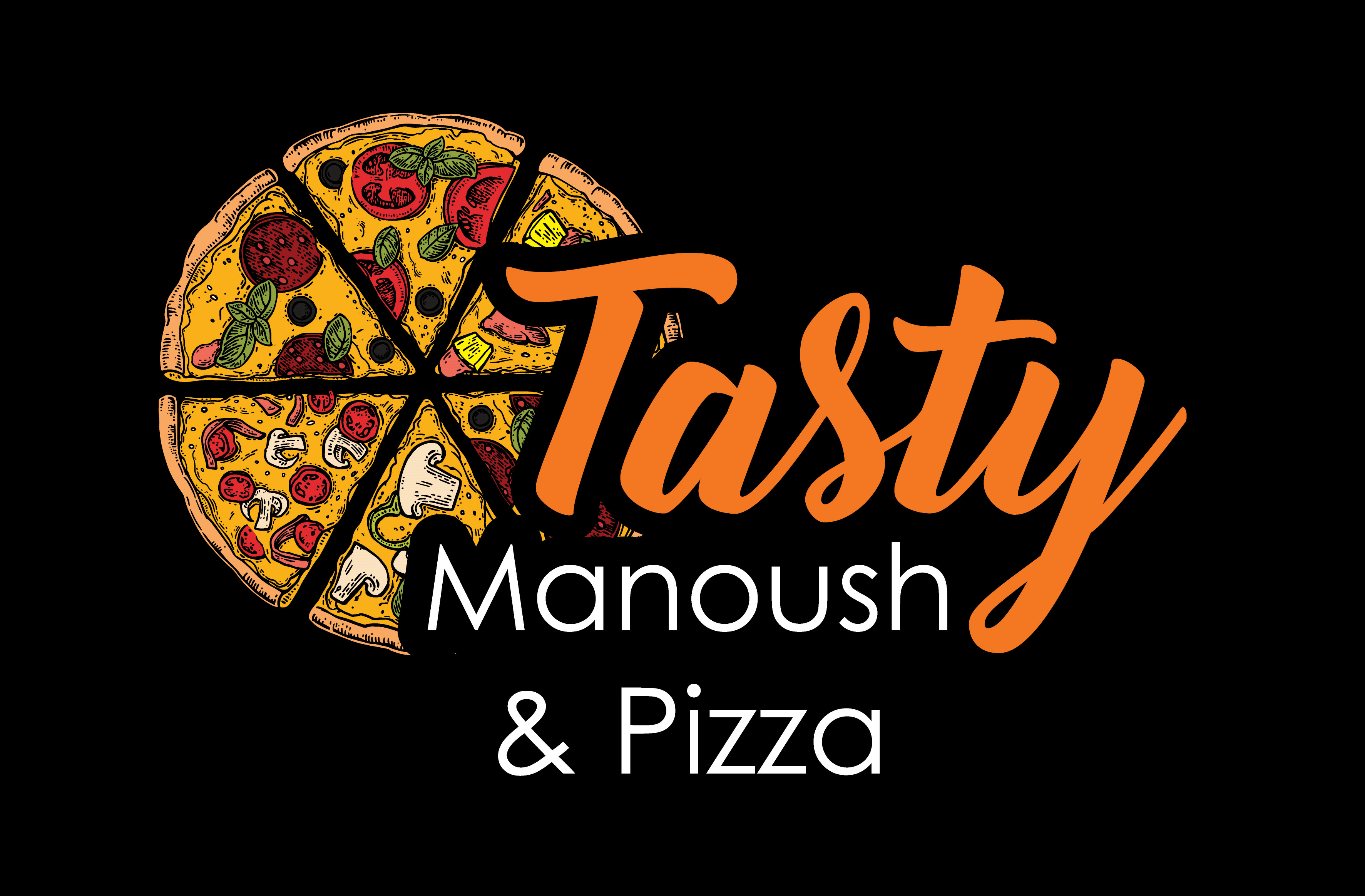 Tasty Manoosh and Pizza